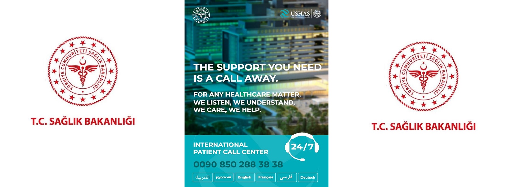 USHAŞ International Patient Call Center